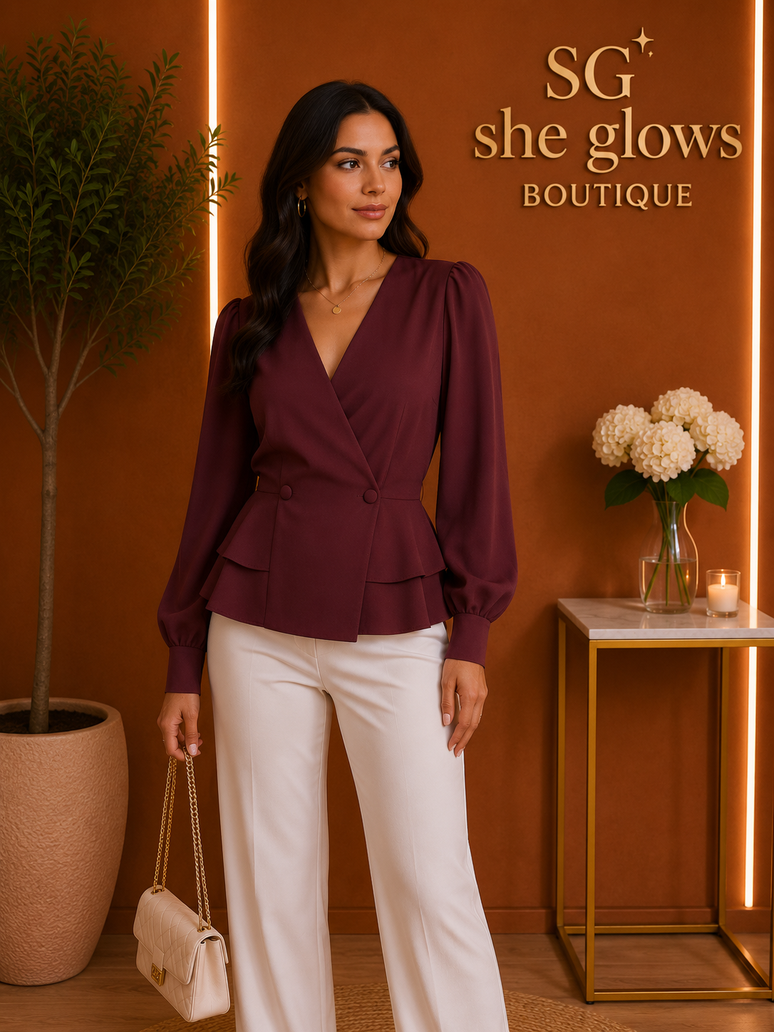 Women Elegant Blouse
